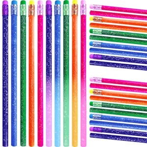 30 pcs color changing mood pencil,colored pencils with eraser,wooden pencils heat activated color changing pencils thermochromic pencils for students gifts and office supplies(5 colors)