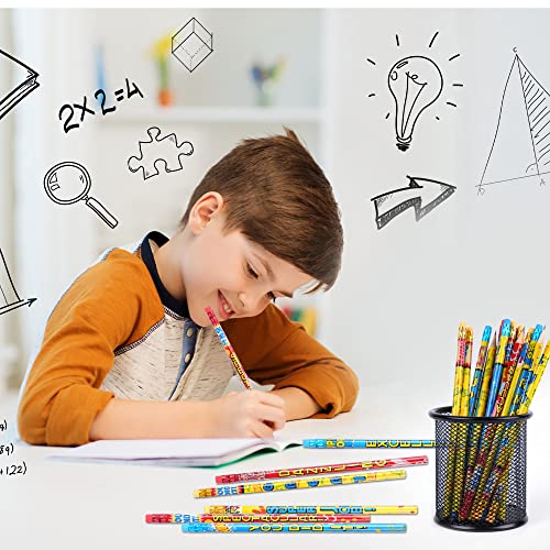 Kolewo4ever 200 Pieces Inspiring Pencils Motivational Encouragement Pencils Positive Pencils for Teachers Classrooms Reward Birthday Party Kids Gifts Supplie School,Learning Activities (200)