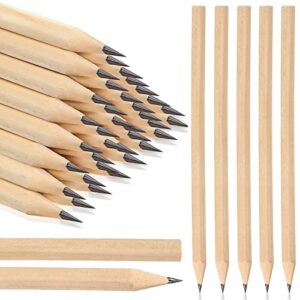 fumete natural wooden pencils hexagonal grip pencils hb graphite pencil pack wood pencils for classroom office (100 pieces)