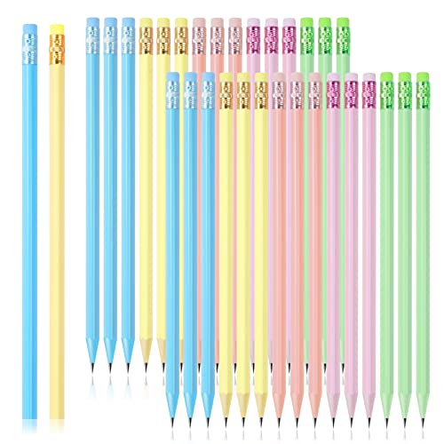 Ainiv Pencils #2 HB, Number 2 Pencils with Eraser, 30 Pieces Cute Pencils Graphite Pencils Wood-Cased Pencils,Gift Pencils for Kids, Adults, School, Office, Wedding Party Favors