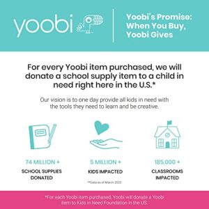 Yoobi No. 2 Pencils - Pre-sharpened Pencils in Pastel Colors, Pink, Lavender, Baby Blue, Yellow, Mint, and Peach - Fun School Supplies for Kids, Teens & Adults - 2 packs of 24#2 Pencils