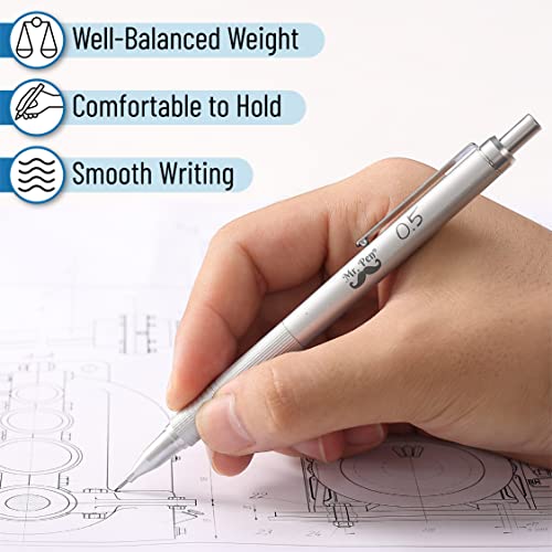 Mr. Pen- Mechanical Pencil 0.5, Metal Mechanical Pencil with Lead and Eraser, Drawing Mechanical pencil, Mechanical Pencil, 0.5 Mechanical Pencil, Lead Pencils Mechanical