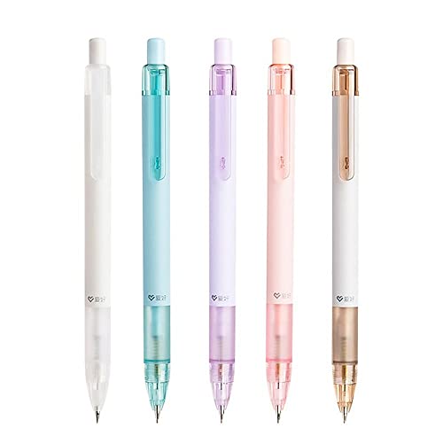 WEISHA Mechanical Pencil 1PC 0.5/0.7mm Automatic Pencils Propelling Pencil Cute Pencils Eraser Top Writing Stationery Office Supplies(0.7mm random 1pc)