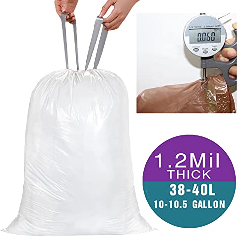 Reliable1st Portable Garbage Trash Bag Holder with 25 PCS Drawstring Bags ，Collapsible Expandable can Outdoor Waste Bins Camping Accessories for and Indoor RV Picnic Kitchen Home Use | Blue