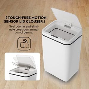 CXDTBH Automatic Touchless Intelligent Induction Motion Sensor Kitchen Trash Can Wide Opening Sensor Waste Garbage Bin