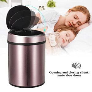 CXDTBH 8L Sensor Trash Can Rechargeable Automatic Smart Waste Bin Infrared Induction Touchless Dustbin (Color : D, Size : 335 * 243mm)