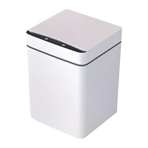 n/a 12l smart trash can automatic induction infrared motion sensor dustbin home kitchen bathroom waste garbage bin white