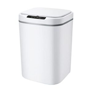 cxdtbh touch-free trash cans smart infrared motion sensor waste bin for kitchen bathroom garbage car storage box