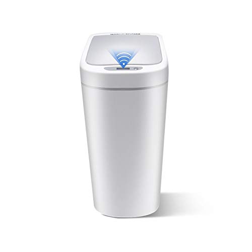 ALUKAP Small Garbage Can 7L Narrow Type Trash Can Zero Waste Recycle Bin Automatic Trash Bin Smart Kitchen Dustbin Touchless Garbage Rubbish Waste Bin