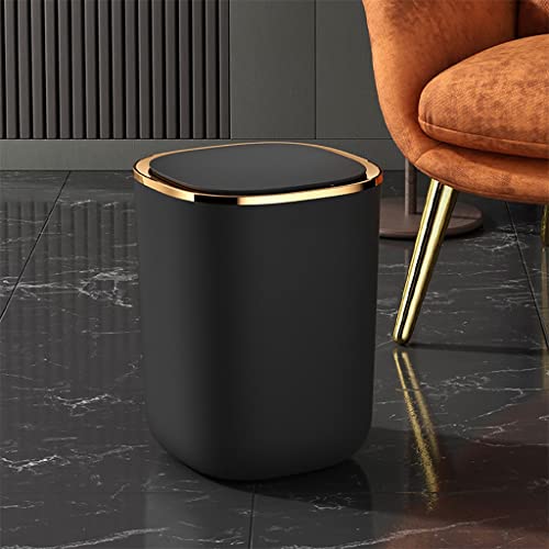 DHTDVD 12L Smart Sensor Garbage Bin Kitchen Bathroom Toilet Trash Can Automatic Induction Waterproof Bin with Lid (Color : D, Size : 12L)