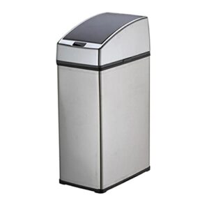 wenlii smart trash bin induction dustbin automatic ir sensor dustbin rubbish can household waste bins cleaning accessories (color : d, size : 11cm x 18.5cm x 33.5cm)
