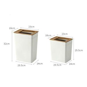 CZDYUF 1Pc Trash Bins Waste Container Ash Bins Kitchen Trash Holder Trash Basket for Kitchen Home ( Size : 7.5L )