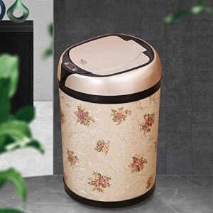 ALUKAP Small Garbage Can Rechargeable Smart Plastic Induction Trash Storage Bin, Stylish Household Elegant Fully Automatic Electronic Trash Can, Lithium Battery Charging Kitchen Trash Can (Size : 12L