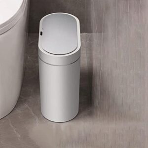 ALUKAP Small Garbage Can Smart Sensor Trash Can Automatic Household Electronic Trash Can Kitchen Trash Bin Toilet Waterproof Narrow Seam Sensor Bin