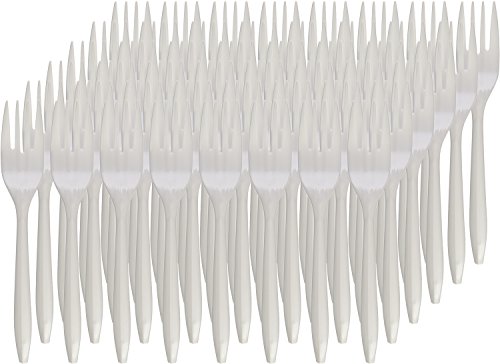 Sunset Medium Weight Plastic Forks, 1000 Count