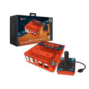 hyperkin retron 77: hd gaming console for atari 2600 (retro amber) – not machine specific