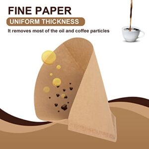 Disposable Coffee Paper Filters for Ninja Dual Brew Coffee Maker, 100 Pcs #4 Cone Replacement Filter Compatible with Ninja DualBrew Pro CFP301 CFP201 Coffee Maker Ninja Coffee Filter