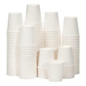 racetop 3 oz paper cups bathroom [600 count], bathroom cups disposable, mouthwash cups, small snack cups, ideal for bathroom, home,party