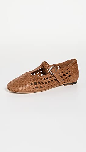 Freda Salvador Women's Fiona Flats, Caramel Woven, Tan, Brown, 11 Medium US