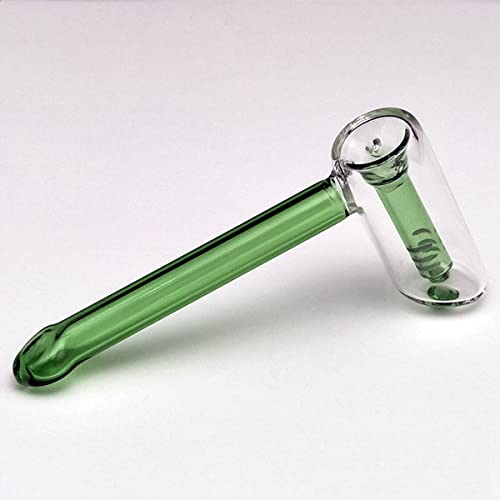 Glass Straw Set -Reusable drinking straws, easy and convenient glass crafts (green + transparent)