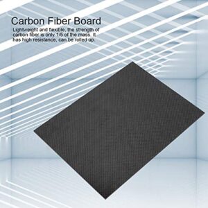 Carbon Fiber Board, High Hardness Carbon Fiber Sheet for Helicopter(Bright 230 * 170 * 0.5 mm)