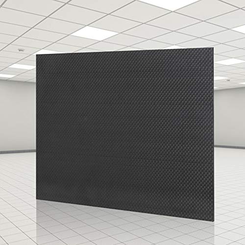 Carbon Fiber Board, High Hardness Carbon Fiber Sheet for Helicopter(Bright 230 * 170 * 1 mm)