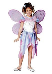 rg costumes kids butterfly fairy costume, medium