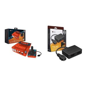 hyperkin retron 77: hd gaming console for atari 2600 (retro amber) – not machine specific & ranger adapter for multiple paddles compatible with retron 77/ atari 2600 – not machine specific