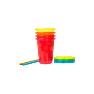 take & toss straw cups 10 oz – 4 pack