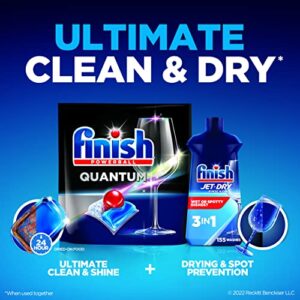 Finish Jet-dry, Rinse Agent, Ounce Blue 32 Fl Oz (Packaging May Vary)