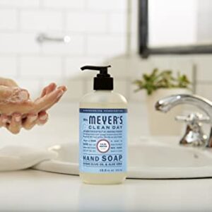 Mrs. Meyer's Hand Soap, Made with Essential Oils, Biodegradable Formula, Rain Water, 12.5 fl. oz