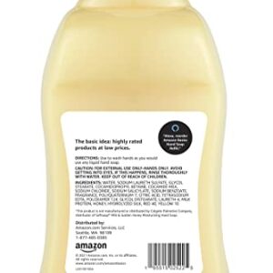 Amazon Basics Liquid Hand Soap Refill, Milk and Honey Scent, Triclosan-free, 56 Fluid Ounces, Pack of 1