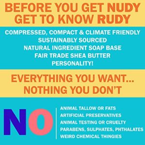 Nudy Rudy - Berrylicious Trio Bundle - Hand Cream, Liquid Hand Wash & Bar Soap - Organic Shea Butter - Natural - Non-Greasy - Moisturizer - Hand Lotion - Hand Soap - Body Wash - Skin Care - 3 Pack