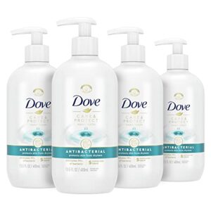 dove hand wash for all skin types protects from skin dryness 13.5 oz 4 count