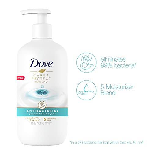 Dove Hand Wash For All Skin Types Protects from Skin Dryness 13.5 oz 4 Count