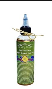 ilahrose touch the sun super growth hair oil