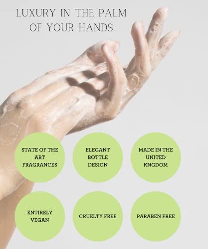 Baylis & Harding Hand Wash, Cucumber & Melon Scent, Luxury Hand Wash, Cruelty Free, Paraben Free, Vegan, Made in the UK, 3 Pack