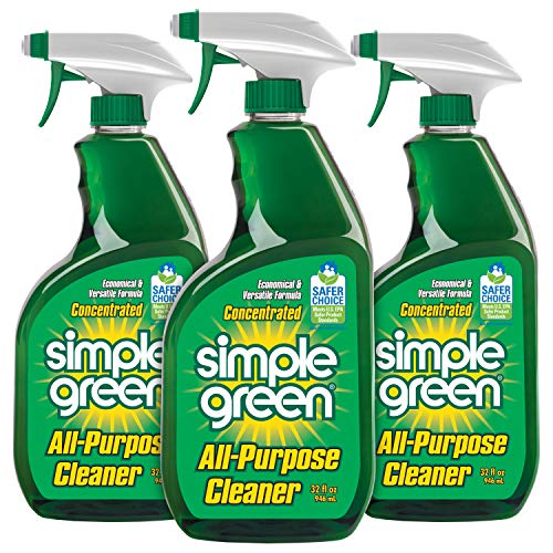 Simple Green AllPurpose Cleaner, 32 Fl Oz (Pack of 3), Original, 96 Fl Oz & Swiffer WetJet Hardwood Floor Cleaner Spray Mop Pad Refill, Multi Surface, 24 Count