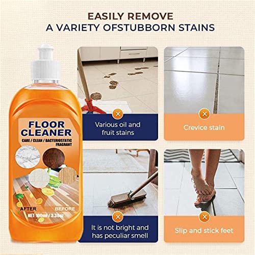 UIJKMN Momeng Floor Cleaner, Momeng Floor Cleaner Orange, Powerful Decontamination Floor Cleaner for Wood, Tile Floors (1)