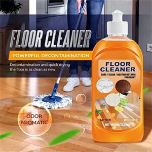 UIJKMN Momeng Floor Cleaner, Momeng Floor Cleaner Orange, Powerful Decontamination Floor Cleaner for Wood, Tile Floors (1)