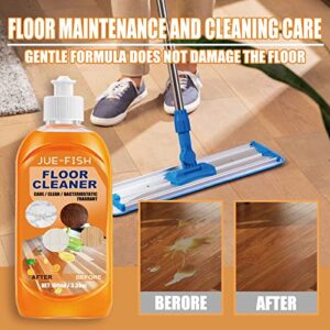 gecau floor cleaner, multi-surface vinegar polish floor cleaner, and household cleaner, safer for p𝚎ts and kids(100ml
