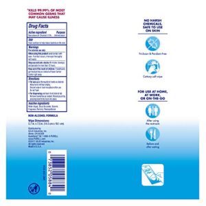 Purell Hand Sanitizing Wipes, Clean Refreshing Scent, 20 Count Travel Pack (Pack of 6) - 9124-09-EC