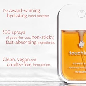 Touchland Power Mist Hydrating Hand Sanitizer JUICY 3-PACK | Watermelon, Peach, Berry | 500-Sprays each, 1 FL OZ (Set of 3)