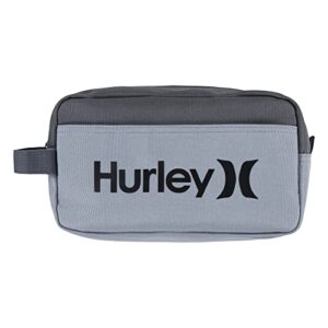 hurley kids’ one and only small items travel dopp kit, blue, size