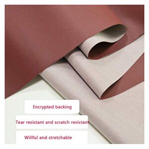 bandezid Roll Self-Adhesive Pu Leather Patch Repair Kit First Aid Sofa Car Seat Furniture Jacket Handbag(幅1.38x0.5m1m2m3m4m5m)-Dark Gray 1.38×4m