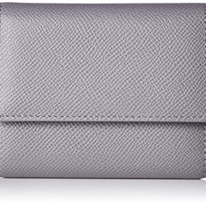 KINGZ(キングズ) Men's Embossed Wallet (Trifold), Grey (Grey Marl)