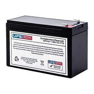 apc back-ups es 750va be750g-cn upsbatterycenter compatible replacement battery, model# rbc17