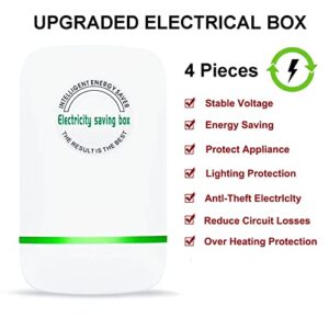 Power Saver Pro - Electric Power Saver Device - Electricity Energy Saving Box - Intelligent Household Power Saving Device Balance Current Source Stabilizes The Voltage Supply for Home Office Factory