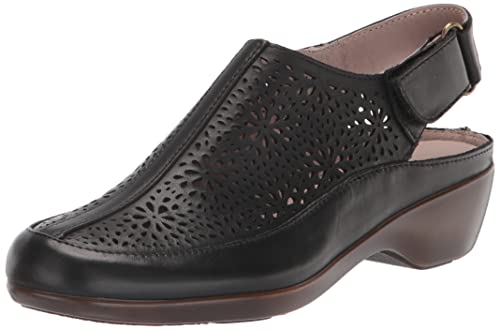 Easy Spirit Women's Dawn Clog, Black 002, 5