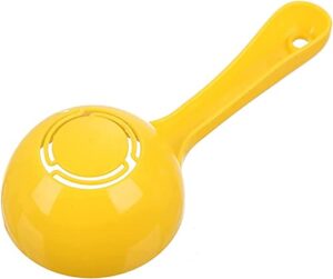 rice paddle scoop mold for rice ball making, non-stick sushi mold rice ball scooper rice spatula kitchen gadge yellow for home kitchen restaurant sushi making